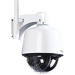 7links Dome-IP-Kamera IPC-400.HD für Outdoor, IR-Nachtsicht, 720p, IP66 7links Outdoor-IP-HD-Kameras mit PTZ