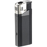 OctaCam Full-HD-Videokamera MC-1920, USB-Zigarettenanzünder, Feuerzeug-Design OctaCam Feuerzeug-Kameras