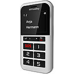 simvalley MOBILE 5-Tasten-Handy Pico RX-901 mit Garantruf Premium simvalley MOBILE 5-Tasten-Notrufhandys
