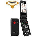 simvalley MOBILE Notruf-Klapp-Handy XL-947 m. Garantruf Premium, Dual-SIM, 6-cm-Display simvalley MOBILE Notruf-Klapphandys mit Garantruf Premium