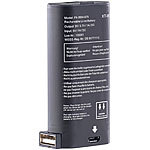 simvalley MOBILE Zubehör-Akku für Outdoor-Handy XT-690, Powerbank-Funktion, 4.400 mAh simvalley MOBILE Dual-SIM-Outdoor-Handys