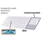 GeneralKeys Tastatur mit Bluetooth, für macOS m. Touchpad (Versandrückläufer) GeneralKeys Tastaturen mit Touchpads und Bluetooth, für macOS & iOS