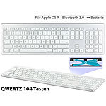 GeneralKeys Tastatur für Apple macOS mit Bluetooth (Versandrückläufer) GeneralKeys Tastaturen für Apple mit Nummernblock und Bluetooth
