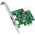 Xystec USB-3.0-PCIe-Controller "Super-Speed", bis 5 Gbit/s (600 MB/s) Xystec Interne USB-3.0-Controller (PCIe)