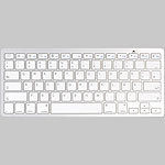 GeneralKeys Ultraschlanke Tastatur mit Bluetooth für iPhone, iPad & Co. GeneralKeys Slim-Tastaturen mit Bluetooth, optimiert für Apple