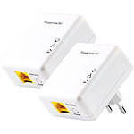 7links 500Mbps-Nano-Powerline-Netzwerkadapter (2er-Set) 7links Powerline-Adapter