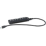 Xystec Aktiver USB-3.0-Hub mit 7 Ports, 2-A-Netzteil (refurbished) Xystec USB-3.0-Hubs