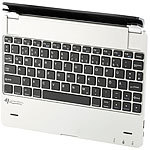 GeneralKeys Tastatur mit Alu-Cover für 9,7" Android-Tablets, Bluetooth GeneralKeys Bluetooth Tastatur für Smartphone & Tablet PCs