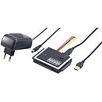 Xystec Universal-Festplatten-Adapter IDE/SATA auf USB 2.0, für HDDs & SSDs Xystec SATA Festplatten Adapter