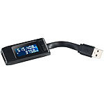 revolt USB-Leistungsmesser / Multimeter mit Überlade- & Überspannungs-Schutz revolt USB-Leistungsmesser