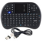 GeneralKeys Mini-Funktastatur MFT-240, mit Touchpad und Multimedia-Tasten GeneralKeys Mini-Funktastaturen mit Touchpads