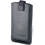simvalley MOBILE Schutztasche für Smartphones bis 4,7" Display-Diagonale, schwarz simvalley MOBILE Android-Smartphones
