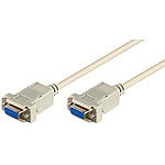 goobay Null-Modem-Kabel RS232 9pol. (2m) goobay PC-Komponenten
