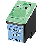 Recycled Cartridge für Lexmark (ersetzt 10NX227E No.27), color recycled / rebuilt by iColor Recycled Tintenpatrone für Lexmark Tintenstrahldrucker