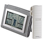 Digitale Funk-Wetterstation mit Funkuhr & Außensensor Wetterstationen mit Funkuhren und Außensensoren