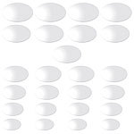 Uhrenglas-Set, 25-teilig, robuster, kratzfester Kunststoff, 20-32,4 mm Uhrmacher Ersatzteile Sortimente