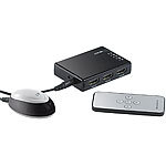 auvisio 5-fach HDMI-Umschalter (Switch), Full HD, mit Fernbedienung, HDMI 1.3 auvisio HDMI-Switches