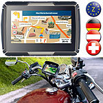 NavGear TourMate N4, Motorrad-, Kfz- & Outdoor-Navi mit Zentral-Europa NavGear Motorrad- & Outdoor-Navis