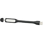 PEARL 2in1-USB-LED-Schwanenhals-Leuchte und Micro-USB-Kabel PEARL USB-LED-Lampen mit USB-Kabel-Funktion