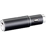 revolt 2in1 KFZ-USB-Ladegerät & Powerbank, 12 / 24 V auf 5 V, 1000 mAh revolt KFZ USB-Netzteile mit Powerbank