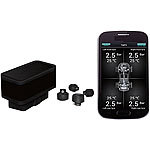 Lescars OBD2-Bordcomputer mit Bluetooth & Diagnose (Versandrückläufer) Lescars OBD2-Bordcomputer mit Reifendrucksensoren