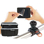 NavGear 3-teiliges Fahrrad-Zubehörset für NavGear & PEARL 3,5"-Navis NavGear Navi Fahrrad-Zubehör-Sets