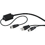FreeTec Aktiver DVB-T/DVB-T2-Signalverstärker +13 dBi mit USB-Stromversorgung FreeTec DVB-T-Signalverstärker
