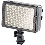 Somikon Foto- und Videoleuchte FVL-720.d mit 204 LEDs, 3.200 - 5.500 K Somikon LED-Foto- & Videoleuchten