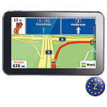 PEARL 5"-GPS-Navigationssystem VX-50 Easy mit Karten für Zentraleuropa PEARL Navis 5"