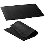 PEARL Rutschfestes Profi-Speed-Gaming-Mauspad, Laserschnittkanten, 32x27 cm PEARL Speed-Gaming-Mousepads