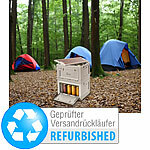 Xcase 2er-Set Aufbewahrungsboxen mit Deckel, Versandrückläufer Xcase Faltbare Aufbewahrungsboxen mit Deckel, MDF-Ablage und seitlichen Klappen
