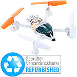 Simulus Quadrocopter QR-W100S mit App-Steuerung und Kamera (Versandrückläufer) Simulus 4-Kanal Drohne mit Kamera & LIVE-Videoübertragung