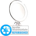 Sichler Beauty Wand-Kosmetikspiegel, 5-fach, Saugnapf & 25 LEDs (Versandrückläufer) Sichler Beauty