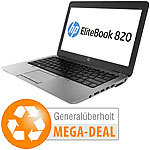hp EliteBook 820 G1, 31,8 cm/12,5", Core i5, 256 GB SSD (generalüberholt) hp Notebooks