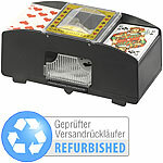 Grand Straight Royale Elektrische Kartenmisch-Maschine für 2 Decks, Versandrückläufer Grand Straight Royale Elektrische Kartenmisch-Maschinen