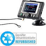 auvisio Bluetooth-Freisprecher FMX-570.ds und Transmitter (Versandrückläufer) auvisio DAB+ Auto HiFi Nachrüstsätze