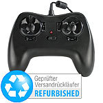 Simulus USB-Flugsimulator-Joystick "RC-4500" für PC (refurbished) Simulus Game Controller