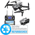 Simulus Faltbarer GPS-Quadrocopter mit Brushless-Motor (Versandrückläufer) Simulus Faltbare GPS-WLAN-Quadrokopter mit 4K-Kamera