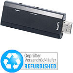 TVPeCee HDMI-Stick MMS-895mira + mit Miracast & iOS-Mirroring (refurbished) TVPeCee Streaming-Empfänger für Miracast, DLNA-kompatibel