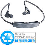 auvisio Wasserdichtes Sport-Headset mit Bluetooth 4.0, aptX (refurbished) auvisio Wasserdichte In-Ear-Headsets mit Bluetooth