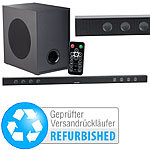 auvisio Soundbar mit Bluetooth, 3D-Sound-Effekt, Subwoofer (Versandrückläufer) auvisio Kompakte Bluetooth-Soundbars mit Subwoofer