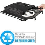 Somikon Professionelle Foto-Studio-Box, 2 Lampen, Stativ (Versandrückläufer) Somikon Foto-Lichtzelte mit Fotolampen