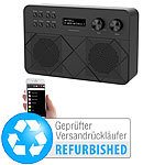VR-Radio Mobiles Stereo-Internetradio mit LCD, 2 Weckzeiten Versandrückläufer VR-Radio