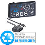 Head-up-Display mit Bluetooth HUD-55C.bt für OBD (refurbished) Head-up-Displays mit Bluetooth