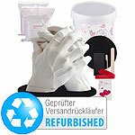 Your Design 3D-Handabdruck-Set für Paare, Versandrückläufer Your Design