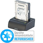 Xystec USB-Docking-Station für 2,5"- & 3,5"-SATA-Festplatten (refurbished) Xystec Festplatten-Dockingstationen
