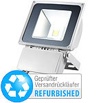 Luminea Wetterfester LED-Fluter, 70 W, IP65, warmweiß (Versandrückläufer) Luminea Wasserfeste LED-Fluter (warmweiß)
