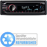 Creasono MP3-Autoradio mit Bluetooth, CD-Player, Versandrückläufer Creasono 1-DIN-Autoradios mit CD-Playern und Bluetooth