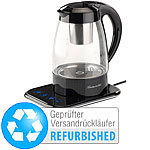 Rosenstein & Söhne Vollautomatischer Wasserkocher und Teebereiter (Versandrückläufer) Rosenstein & Söhne Wasserkocher und Teebereiter mit Temperaturwahlen
