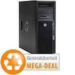 hp Z420 T, XEON E5, 32 GB RAM, 256 GB SSD, Quadro K2000 (generalüberholt) hp Computer